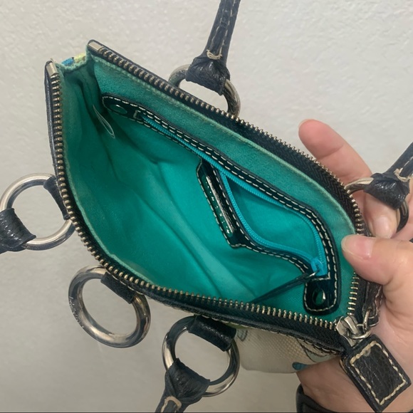 Isabelle Fiore small canvas floral striped bag - Picture 10 of 11